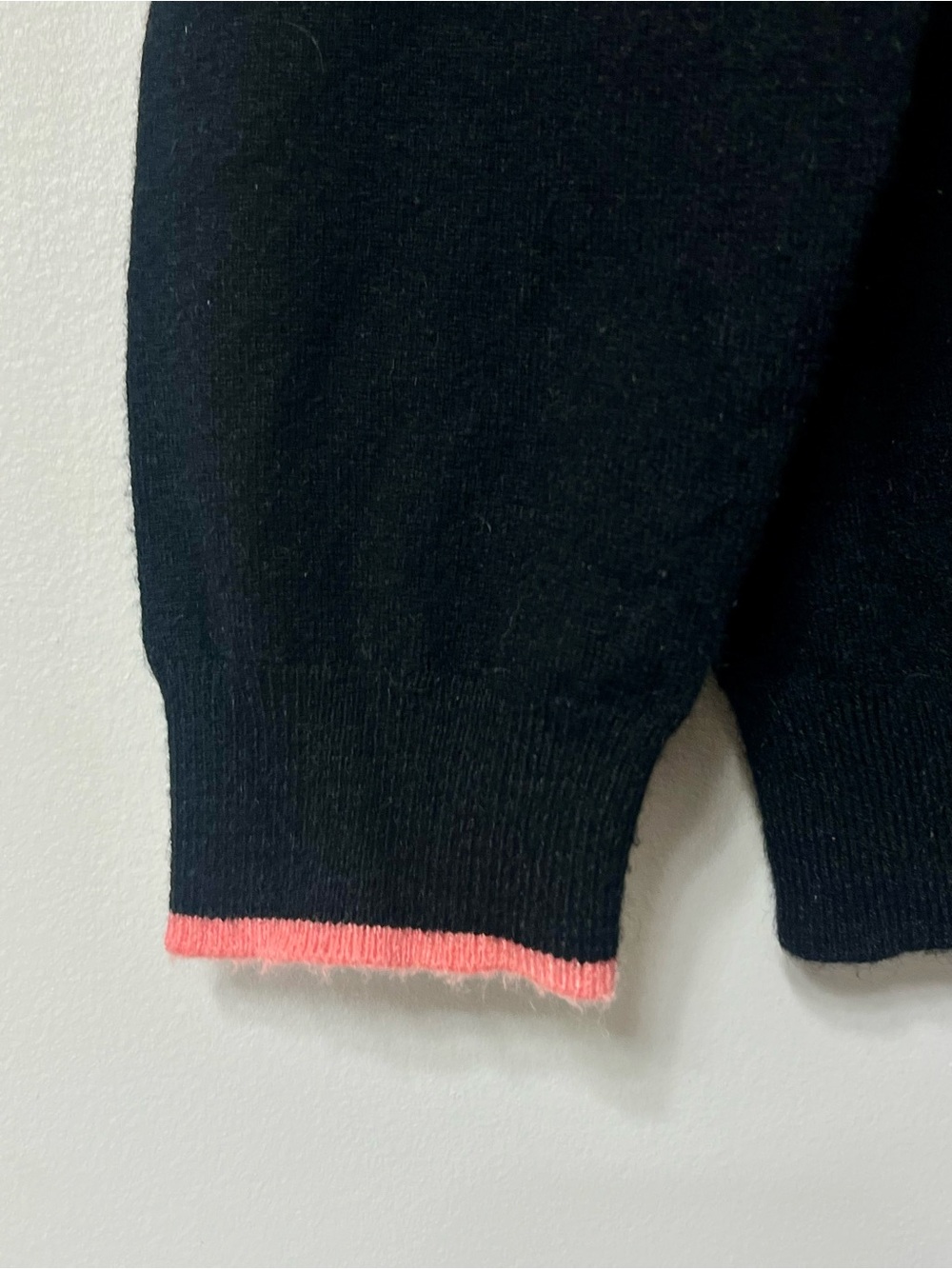 Leo & Ugo Paris Hand-Drawn Floral Knit Turtleneck Sweater - Size 2 (US 8 / M) - Picture 9 of 15